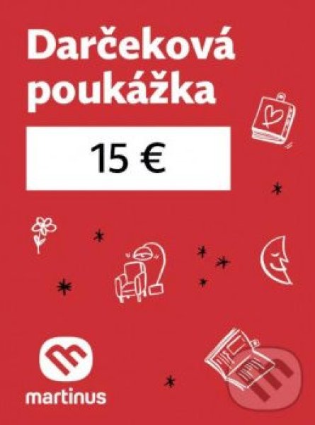 Elektronický darčekový poukaz Martinus.sk - 15 €